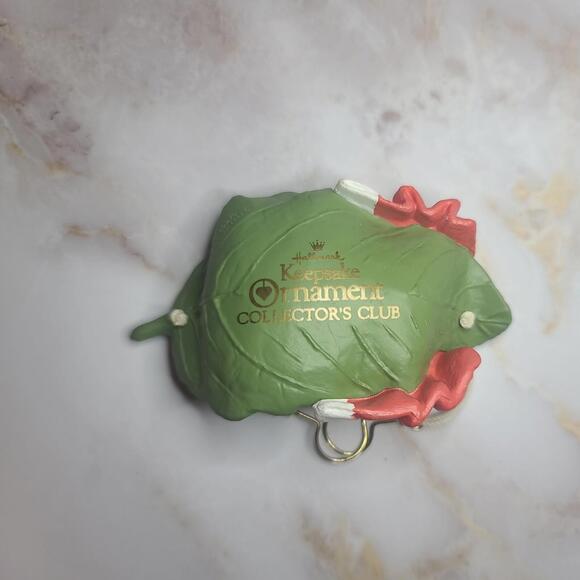 Hallmark Exclusive 1989 "Collect a Dream" Mouse Christmas Tree Ornament In Box - Picture 9 of 10